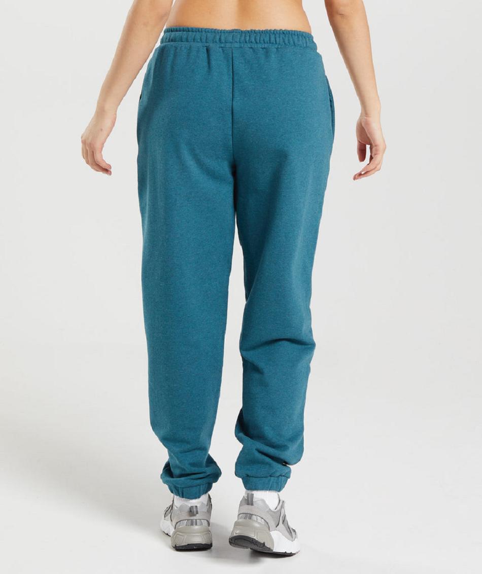 Gymshark Rest Day Sweats Ženske Jogger Hlače Sive Plave | HR 4118BEX